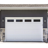 Portes de garage isolées pour maisons avec panneaux de porte de garage sectionnelle et système de levage automatique