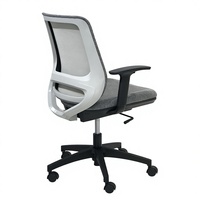 Chaise de bureau ergonomique à dossier ailé en maille, certification BIFMA, pivotante à 360°, réglable en hauteur, garantie 5 ans pour un confort prolongé au bureau