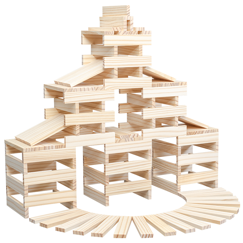 Новинка 2022, деревянные игрушки Монтессори, высокое качество, красочные деревянные строительные блоки YunHe от производителя