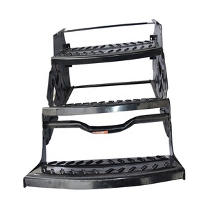 Nouveauté <span class=keywords><strong>2022</strong></span>, facile à installer, échelles pliantes manuelles à 3 niveaux pour <span class=keywords><strong>caravane</strong></span>, camping-car, remorque, camping-car - Product Image 6