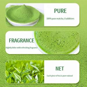 Thé vert <span class=keywords><strong>matcha</strong></span> biologique de qualité supérieure 6A de qualité cérémonielle en sachet, emballage personnalisé en gros, marque privée Chine - Product Image 5
