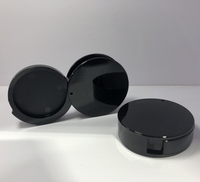 Pinceau de maquillage caisse compacte de poudre