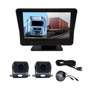 Système de caméra pour camion Wemaer, caméra de recul, moniteur LCD 7 pouces, 2 caméras, étanche IP68, vision nocturne pour bus, camionnette, camping-car, vue arrière - Product Image 6