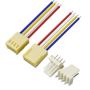 2ピンホワイトバッテリーパワーコネクターハーネス（赤/黒配線付き）RCカー/電動自転車用 - Product Image 6