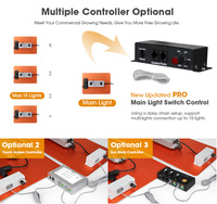 SUNPLUS Dimmable 120W Diy V2 V3 288 buah lampu tumbuh Led LM301 kit lampu tumbuh untuk dalam ruangan obral cahaya