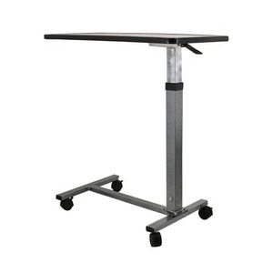 Hospital Medical Furniture Patient Movable Bedside Desk <strong>Height</strong> <strong>Adjustable</strong> Overbed <strong>Table</strong> - Product Image 1