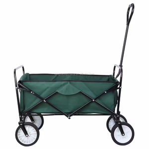 Chariot pliable avec roues, chariot utilitaire pliable pour le camping, le jardin, <span class=keywords><strong>la</strong></span> plage, le pique-nique, les courses - Product Image 6