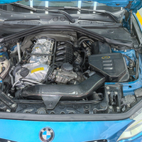 Prise d'air froid en Fiber de carbone sèche EDDY avec tuyau en Fiber de carbone pour BMW M2 M240i F87 N55 3.0T boîte à air en carbone