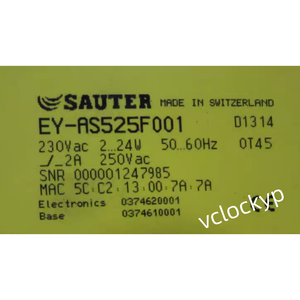 SAUTER EY-AS525F001 MODU525 ESTACIÓN DE AUTOMATIZACIÓN MODULAR Usada - Product Image 3