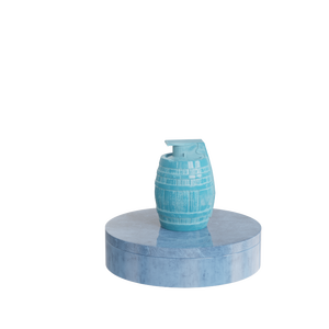 Quemador de Incienso de Cerámica con Diseño Innovador y Personalizado en Forma de <span class=keywords><strong>Granada</strong></span>, Cámara de Incienso en Forma de Barril de Vino de Madera, Entrega Rápida - Product Image 2