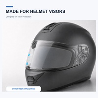 Film protecteur photochromique pour visière de casque de moto, lentille en TPU intelligente à adaptabilité lumineuse avec teinte automatique