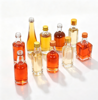 Fabricant direct ; Bouteilles miniatures vides de haute qualité pour spiritueux (30 ml, 100 ml) avec bouchon à vis ; Convient pour le whisky, la vodka et autres boissons.