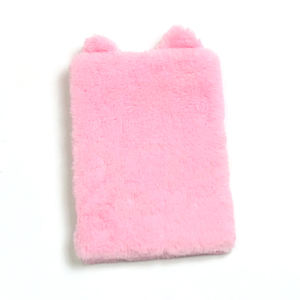 Weimbsci — carnet de notes en peluche personnalisé, Notebook mignon et chaud, chaussons duveteux pour journal intime - Product Image 2