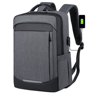 High School College Student Dual-Use Satchel Backpack Multifunctional Main <b>Computer</b> Bag Reflective Charging Zipper Waterproof - Product Image 1