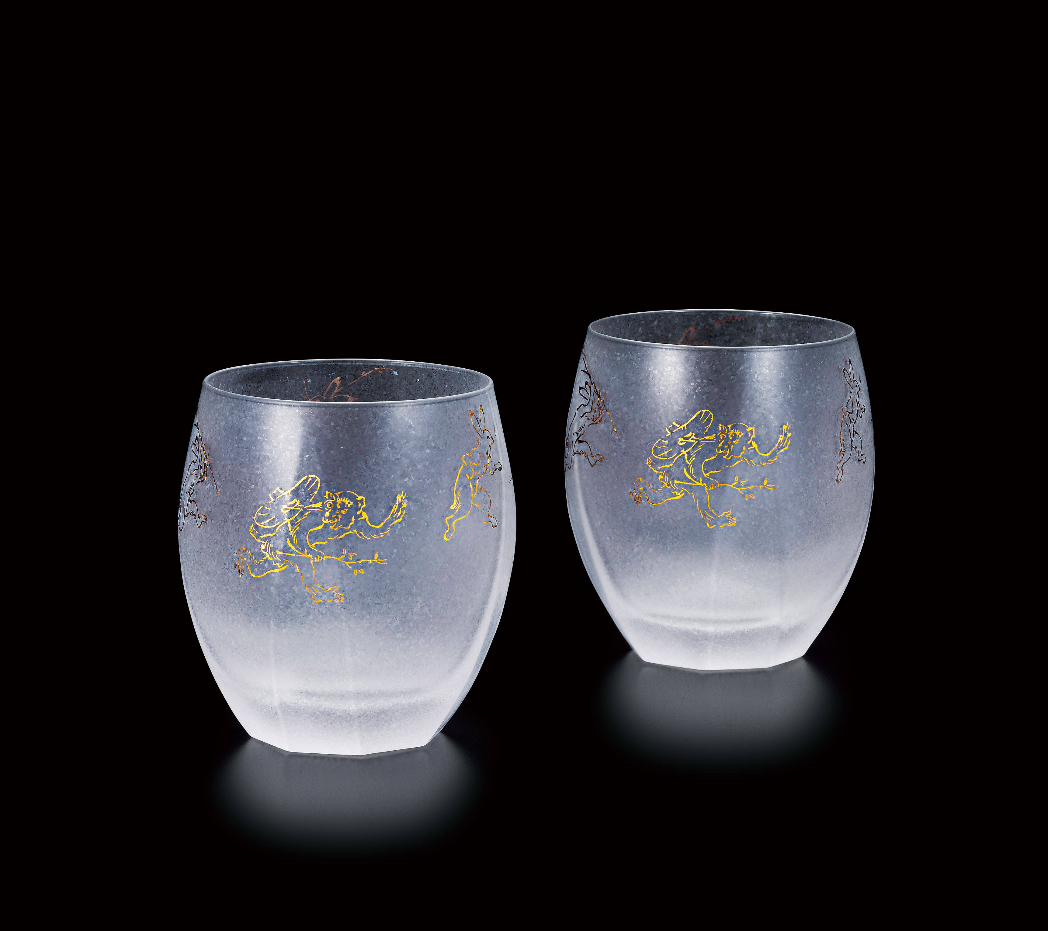 Nippon ลิ้มรส choju-Giga ของ Set_345ml คู่แก้ว