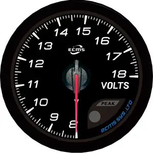 ECKL 60mm voltmetre ölçer Defi metre otomatik Vdo yarış ölçer