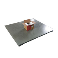 Báscula de Piso Electrónica YESSCALE de 1-5 Toneladas, Modelo FCS con Pantalla LED/LCD, Acero Estampado, OEM/ODM Personalizable, 1 Año de Garantía