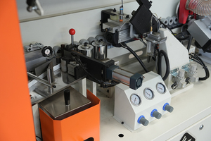 Chất lượng cao gỗ cạnh dải Máy 45 độ tự động Chế biến gỗ MDF PVC cạnh dải máy để bán - Product Image 5