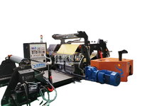 Machine d'extrusion de revêtement en caoutchouc butyle à chaud, ruban d'étanchéité, bande de butyle imperméable, machine de fabrication de ruban, machine de laminage