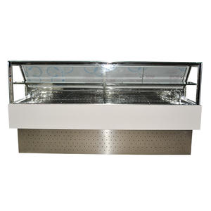 Vitrine réfrigérée pour <span class=keywords><strong>boucherie</strong></span>, charcuterie, viande fraîche, présentoir à viande - Product Image 2