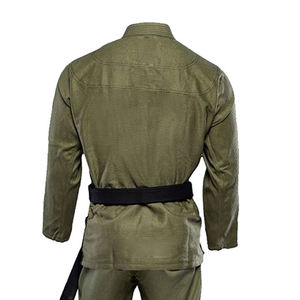 ชุดยูโด BJJ คุณภาพสูง น้ำหนักเบา ผลิตตามสั่ง สำหรับทุกเพศ (โพลีเอสเตอร์/คอตตอน) ระบายอากาศ แห้งเร็ว แบบเข็มเย็บ สำหรับศิลปะการต่อสู้ - Product Image 5