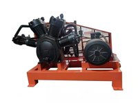 Compresseur à piston AC POWER V2051 fiable et performant, haute pression d'air, montage sur plaque de base