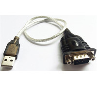 Cable convertidor USB a DB9 Serial RS232 de 0,45 M