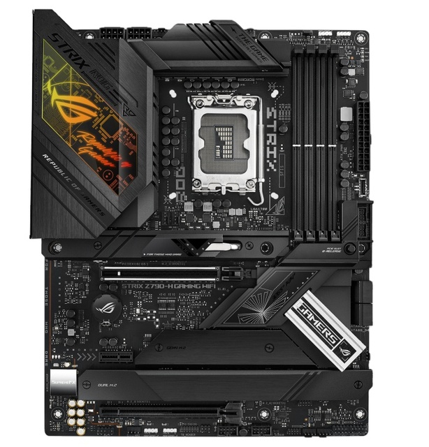 Refurbished Gaming Motherboard AS-US ROG STRIX Z790-H GAMING WIFI 4xDDR5 DIMM LGA1700 Support 14th/13th Gen Processor