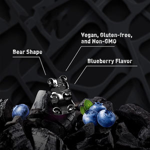 Gomitas Veganas de Carbón Activado para Desintoxicación para Adultos, Marca Individual, Apoyo a la Salud y Digestión, Nutritivas, Refuerzo Inmunológico - Product Image 5