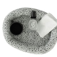 Panier de rangement en tissu de coton 36x25cm, organisateur polyvalent pour articles divers, cosmétiques, bijoux, panier ovale en tissu pour ranger les clés