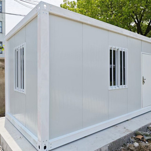 Maison conteneur rectangulaire, épaisseur standard, design minimaliste, utilisation en dortoir, projet d'ingénierie - Product Image 1