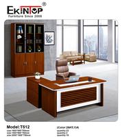 Ekintop Vente Directe Usine Promotion Chaude Table de Bureau en Bois Exécutive Pas Chère