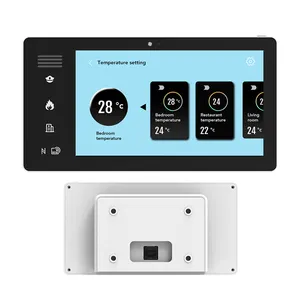 Регулируемый Настенный планшет с поддержкой tuya zigbee, панель управления умным домом, ЖК-дисплей, настенный мини-планшет на android