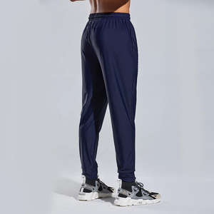 Pantalones deportivos transpirables para hombre, para deportes al aire libre, correr y entrenamiento de baloncesto, pantalones de chándal de ajuste regular de alta elasticidad - Product Image 6
