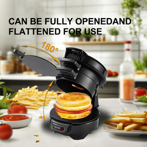 Máquina para Hacer Hamburguesas de Tres Capas, Eléctrica, Fácil de Limpiar, 220V, Carcasa de Plástico, Negra - Product Image 5