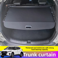 Convient pour Nissan Kicks, couvre-coffre, panneau de séparation du compartiment arrière, panneau de rangement, rideau rétractable.