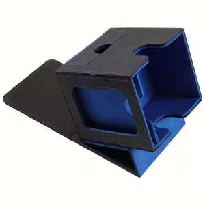Caja Magnética de PU para Cartas con Cierre de Botón para TCG Commander, Bandeja para Dados y Estuche de Exhibición One Touch de 35PT (Alta Calidad) - Product Image 2
