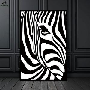 Póster de Arte Moderno con Diseño de Cebra, Impresión Abstracta de Animal en Lienzo para Decoración del Hogar, Cuadro para Sala de Estar - Product Image 2
