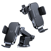 Vente en gros 15W tendance 2025 Tecnologia charge rapide chargeur sans fil ventouse tableau de bord évent Clip chargeur de voiture pour iphone