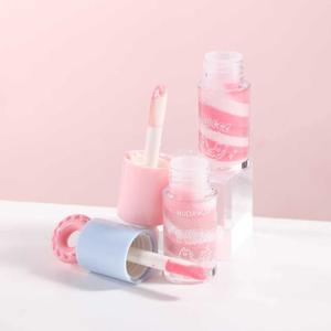 Brillo Labial Líquido en Espiral con Figura Dulce, 24 Piezas/Caja, Impermeable, Natural, de Larga Duración, Fácil de Colorear, con Efecto Perlado - Product Image 3