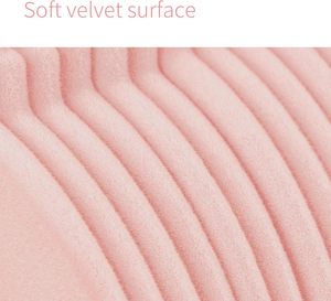 Paquete de 50 Perchas de Terciopelo para Bebés, Antideslizantes, Ahorran Espacio, Multifuncionales, para Ropa, Abrigos, Faldas y Trajes - Product Image 4