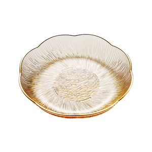 High-End Food Grade <b>Plastic</b> Dish Round Small Bones Spitting <b>Tray</b> For Home Party Use Solid Color Light Luxury Style - Product Image 5