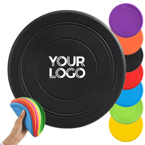 Pabrik Hadiah Promosi Grosir TPR Flying Disc Cakram Bundar Logo Kustom Karet Polos Golf Anjing Flying Saucer Flying Disc - Product Image 1
