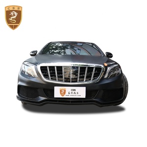 Free shipping high quality carbon fiber main rack for 2014-2018 year Ben-z <span class=keywords><strong>S</strong></span> class W222 modification barbed style - Product Image 6