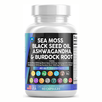Capsules de multivitamines naturelles, 60 unités, durée de conservation de 24 mois, étiquette privée OEM pour hommes et femmes en bonne santé