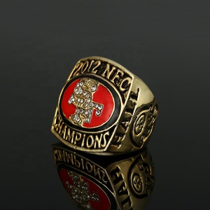 2012年サンフランシスコ・フォーティナイナーズ優勝記念リング 高品質亜鉛合金リング おしゃれでクラシックな指輪 - Product Image 3