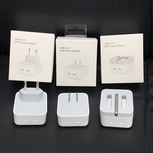 <span class=keywords><strong>Cargador</strong></span> de Pared <span class=keywords><strong>USB</strong></span> Tipo <span class=keywords><strong>C</strong></span> de Carga Rápida Gan de 35 W con Doble Puerto <span class=keywords><strong>USB</strong></span>-<span class=keywords><strong>C</strong></span> QC3.0, <span class=keywords><strong>Cargador</strong></span> para iPhone X 12 14 para <span class=keywords><strong>Apple</strong></span> - Product Image 6