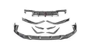 Para el nuevo <span class=keywords><strong>Audi</strong></span> <span class=keywords><strong>A7</strong></span> C7, parachoques de labio delantero de fibra de carbono, envolvente de viento, pequeños recortes de escape, envolvente de viento para un estilo óptimo - Product Image 6