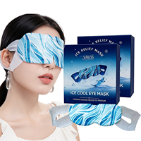 Masque Gel Oculaire Rafraîchissant Personnalisé à Chaud pour Soulager la Fatigue et Améliorer le Sommeil