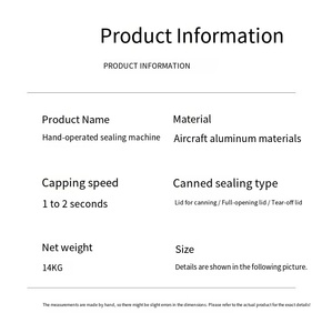 Scelleuse manuelle de canettes, machine à sceller les canettes manuelle 330/500/650ml pour canettes de boissons PET, soda, bière, jus, thé au <span class=keywords><strong>lait</strong></span>, café - Product Image 6